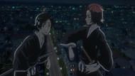 Shino Madarame and Ryunosuke Yuki as seen in Bleach anime (Image via Studio Pierrot)